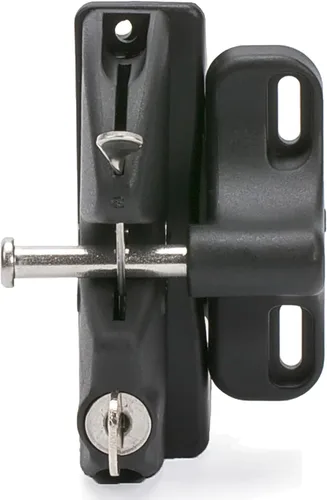 Vista 8 de National Hardware N346-201 V6201 LokkLatch en negro, 4-9/16