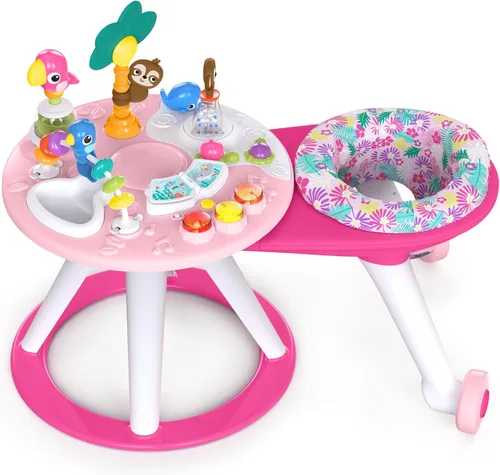 Vista 10 de Bright Starts Around We Go 2-in-1 Walk-Around Baby Activity Center & Table, Playful Paradise, Age 6 Months and up