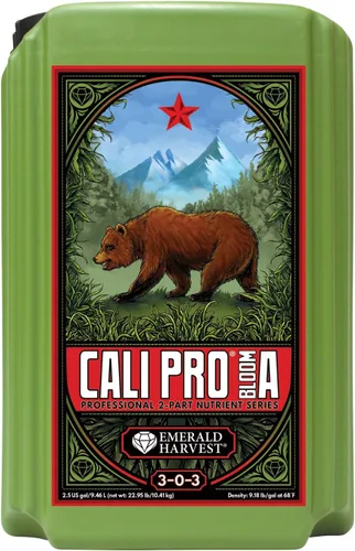 Vista 12 de Emerald Harvest EMHCPBAQ Cali Pro Bloom A Quart/0.95 Litro (12/Cs) fertilizantes, 0.95 L, Natural