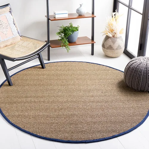 Vista 54 de Safavieh Colección de fibra natural NF115P - Alfombra (fibra natural), color gris, Fibras naturales