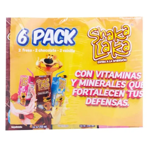 Vista 4 de SHAKA LAKA Bebida sabor surtido 6.75 onzas líquidas (paquete de 6) - Bebida de leche con sabor artificial