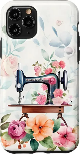 Vista 29 de Funda de costura floral vintage para máquina de coser iPhone 16