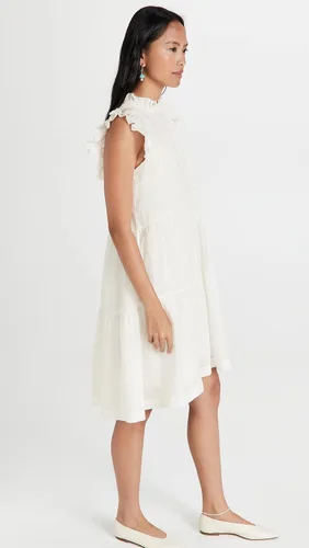 Vista 4 de Sea Vestido de manga con vuelo Waverly para mujer