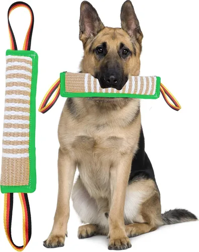 Vista 16 de Clysoru Juguete de yute resistente para perros