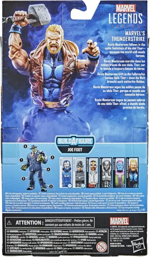 Vista 7 de Hasbro Marvel Legends - Figura de acción coleccionable de Marvel Thunderstrike de 6 pulgadas para niños a partir de 4 años