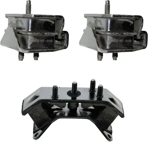 Vista 57 de TRQ Kit de montaje de motor de transmisión de motor de 5 piezas compatible con Ford Five Hundred Montego 6sp Auto AT 2005 - 2007