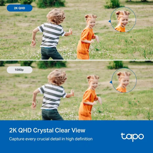 Vista 6 de TP-Link Tapo 2K QHD - Cámara de seguridad Wi-Fi para exteriores, vista