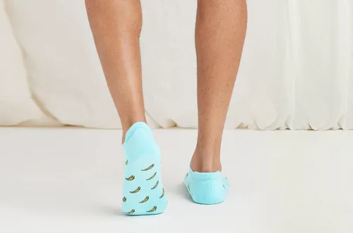 Vista 2 de MeUndies Calcetines tobilleros elásticos de algodón orgánico - Tela exclusiva de Tienda