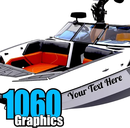 Vista 11 de Calcomanías de letras y números de barco personalizados (dos calcomanías) de vinilo marino