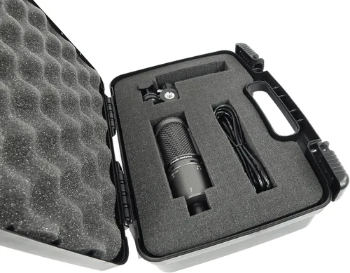 Vista 5 de Estuche rígido para micrófono de condensador con espuma densa. Para micrófonos MXL modelos 770 / 990 / 550, 551R / 440 / 4000 / MCA-SP1 / MXL USB