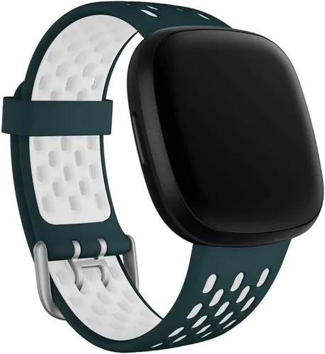 Vista 18 de Seleek Bandas de Reemplazo Compatibles con Fitbit Versa 3 / Versa 4 / Sense/Sense 2, Correas de Pulsera de Fitness de Accesorio Ajustable