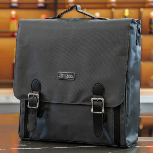 Vista 6 de Jillmo Bolsa de bar de viaje, bolsa impermeable para llevar kit de cóctel (solo bolsa)