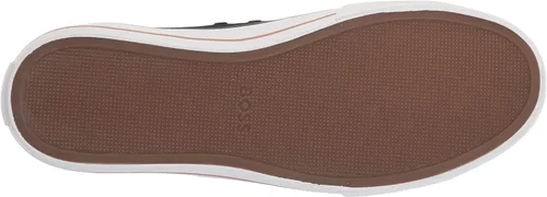 Vista 4 de BOSS Tenis de lona con cordones para hombre