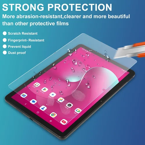 Vista 3 de ACdream Paquete de 1 protector de pantalla para tablet T-Mobile Revvl Tab 2 de 10.1 pulgadas, modelo 2025: 9185W