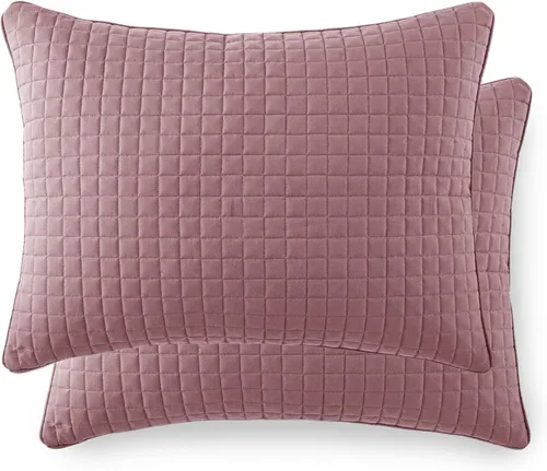 Vista 104 de Fundas Southshore Fine Linens Vilano Springs, para almohada, acolchadas, Microfibra, Pizarra, 20" x 36" 15 - Pizarra