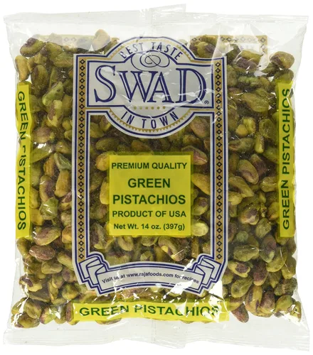 Vista 4 de Great Bazaar Swad Pista entera, verde, 7 onzas