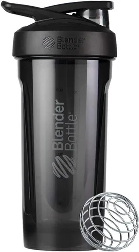 Vista 19 de BlenderBottle Sport Flip Tritan - Botella agitadora de 24 onzas, color negro