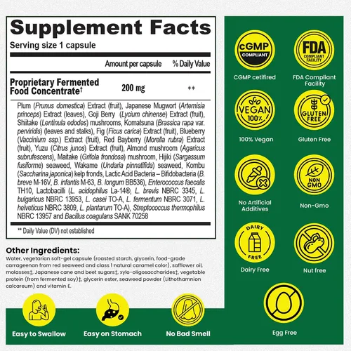 Vista 6 de Fórmula original de probióticos Dr. Ohhira's de Essential Formulas, EF-12127, 30, 1, 1