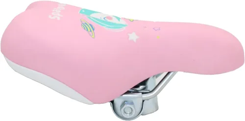 Vista 3 de Sillín de bicicleta para niños con diseño de conejo, asiento de bicicleta acolchado de espuma para bicicletas de 12 a 20 pulgadas, se adapta a