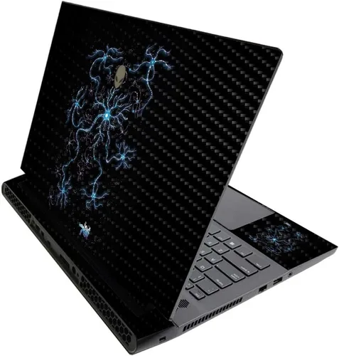 Vista 247 de MightySkins - Skin brillante con purpurina para Alienware M17 R3 (2020) y M17 R4 (2021) - Diversión de los años 90 Acabado duradero con purpurina