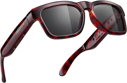 Vista 10 de OhO sunshine Bluetooth Audio Sunglasses, Lightweight Open Ear Sport Glasses, 10H Playtime, Water Resistant with Voice Control