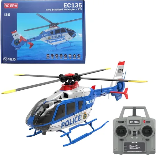 Vista 10 de Helicóptero RC, modelo de avión MD500 C189 1/28 2.4G 4CH modelo de helicóptero de un solo rotor (versión RTF)
