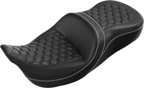 Vista 14 de Asiento de pasajero para Harley Touring Road King Glide 09-23
