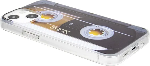 Vista 6 de Funda compatible con iPhone 13 Mini 80S, cinta de cassette a prueba de golpes, música fresca, funda protectora para iPhone 13 mini de 5.4 pulgadas