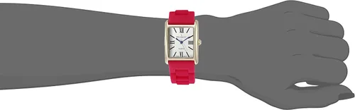 Vista 2 de Peugeot Reloj deportivo de goma con tanque de metal para mujer