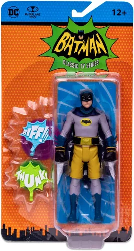 Vista 5 de McFarlane Toys DC Batman 1966 Serie de TV Batman Figura de acción [Boxeo]