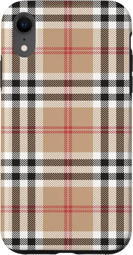 Vista 24 de Funda de franela a cuadros para iPhone 17