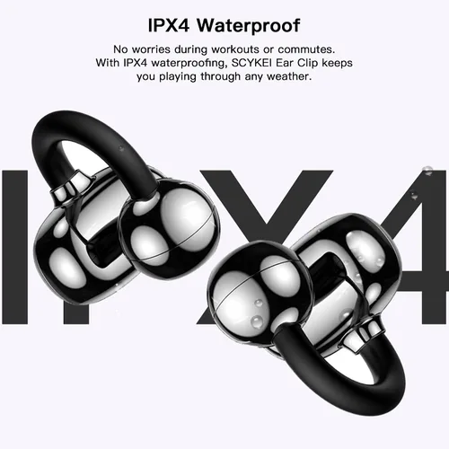 Vista 8 de OWS - Auriculares colgantes con clip para la oreja, auriculares inalámbricos de traducción AI en tiempo real, 165 idiomas traductores
