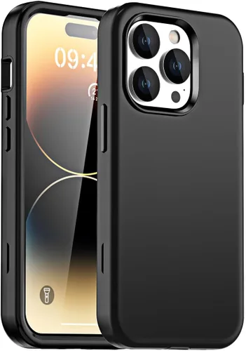 Vista 15 de AICase Funda para iPhone 14 Pro Max (6.7") con Protector de Pantalla de Vidrio, Protección contra Caídas de Servicio Pesado, Cuerpo Completo