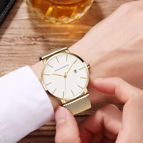 Vista 4 de Hannah Martin - Reloj de moda para hombre, calendario de negocios