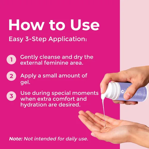Vista 7 de ZENZSUAL Gel hidratante vaginal – A base de agua, pH equilibrado con ácido hialurónico – Gel femenino hidratante para sequedad íntima y comodidad