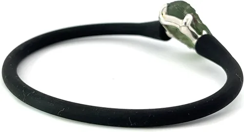 Vista 5 de Pulsera Piedra Moldavita por Stones Desire