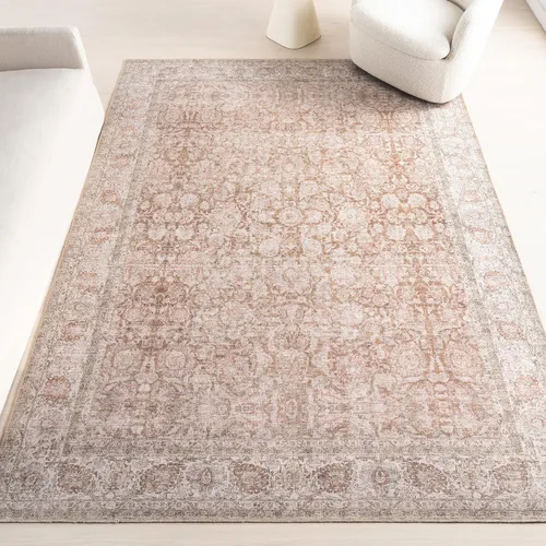 Vista 38 de nuLOOM Aether - Alfombra de área con medallón marrón, 8 x 10 pies Éter Marrón