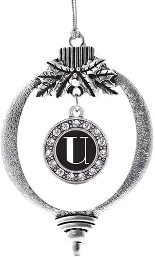 Vista 287 de Inspired Silver - Adorno de cromosoma 21 con dije de círculo de plata con joyas de circonita cúbica