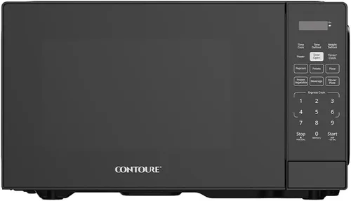 Vista 5 de CONTOURE Horno microondas RV integrado, 1.0 pies cúbicos, 900 W, Express Cook, menús automáticos, acabado de ónix negro, microondas compacto para RV