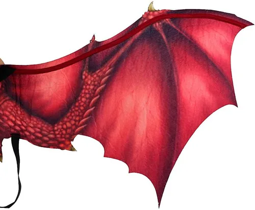 Vista 15 de Himine Alas de dragón no tejidas para adultos Cosplay Props