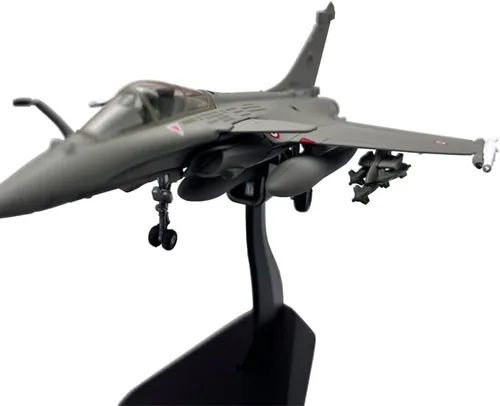 Vista 7 de 1:100 France Rafale C Libia War Fighter Jet Avión de metal militar fundido a troquel modelo para colección o regalo (Rafale)