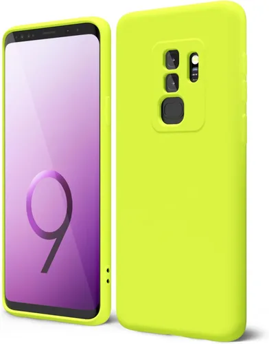 Vista 386 de oakxco Funda para teléfono Samsung Galaxy S8 de silicona líquida, delgada y fina de gel de goma suave TPU cubierta protectora simple llana