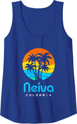 Vista 8 de Camiseta sin mangas Neiva Colombia, Negro