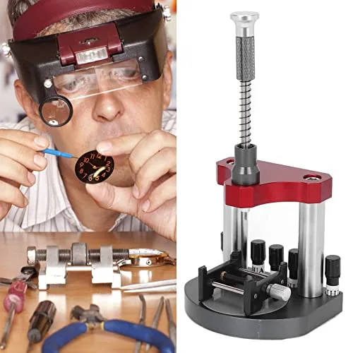 Vista 7 de Kit de herramientas de reparación de pies de dial Pro Watch Accesorios de reloj