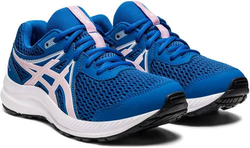 Vista 2 de ASICS Contend 7 - Tenis de correr para niños NegroHielo Fresco
