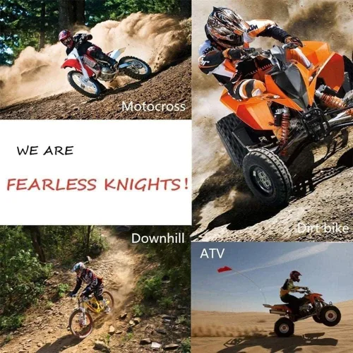 Vista 5 de Juego de casco de motocross, casco de motocicleta todoterreno para adultos, jóvenes, hombres y mujeres, con máscara de gafas y guantes, casco