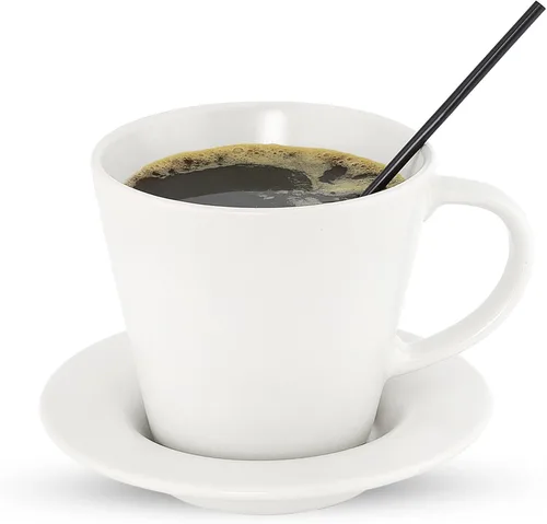 Vista 4 de Pajita Agitadora de Café de Plástico Desechable - Palito Agitador de Sorber de 5 Pulgadas (Negro, 1,000 unidades) Pajitas de café y pajitas