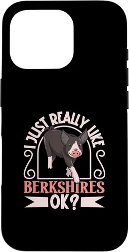 Vista 20 de iPhone 16 I just really like my Berkshire Pig Case