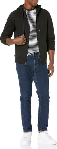 Vista 5 de Tienda Essentials Mens Full-Zip Hooded Fleece Sweatshirt Available in Big Tall