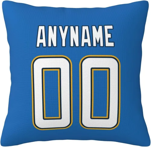 Vista 28 de Fundas de almohada de fútbol – Fundas de almohada personalizadas con cualquier nombre y número, regalo personalizado para hombres, mujeres y niños